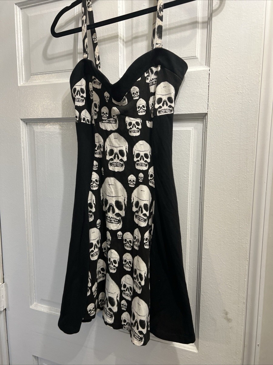 Royal Bones Dang Goodman Tripp NYC Skull Dress Small | eBay