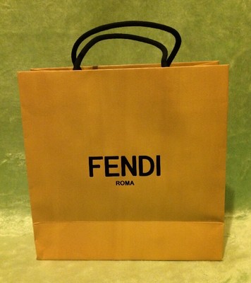 fendi paper shopping bag