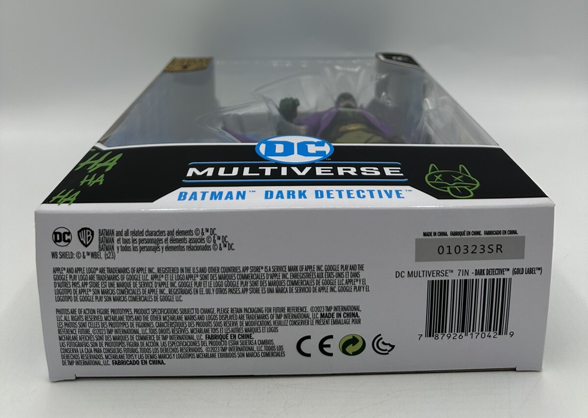 Bandai México McFarlane DC Multiverse Batman Dark Detective Future