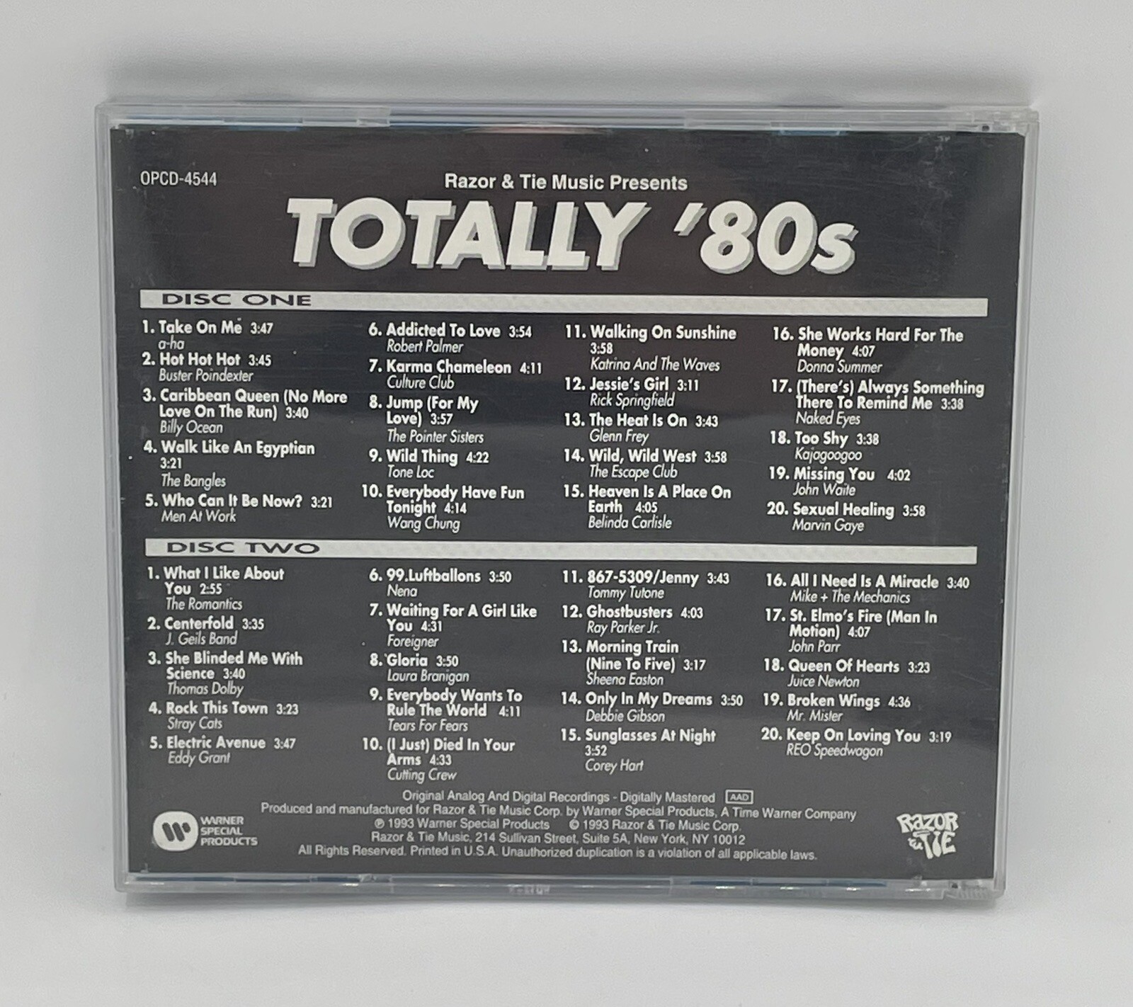 Razor & Tie Music Presents Totally 80s And Awesome 80s 4 CD Lot eBay