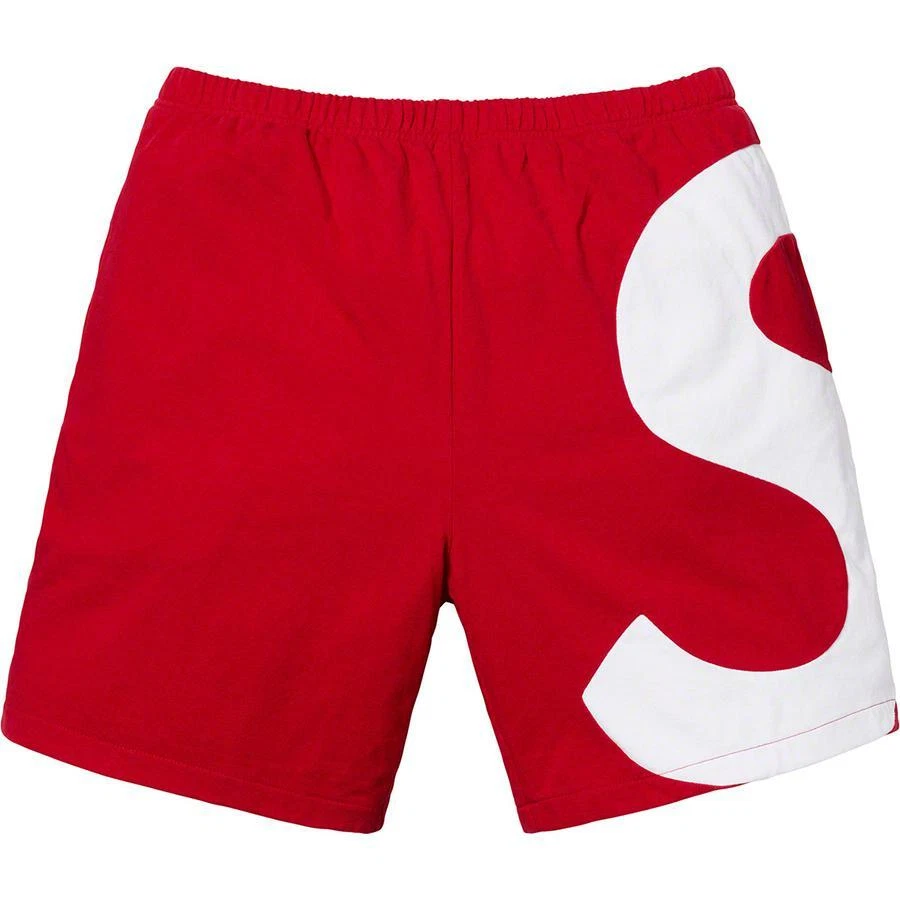 Supreme S Logo Shorts - Red / Small / SS19