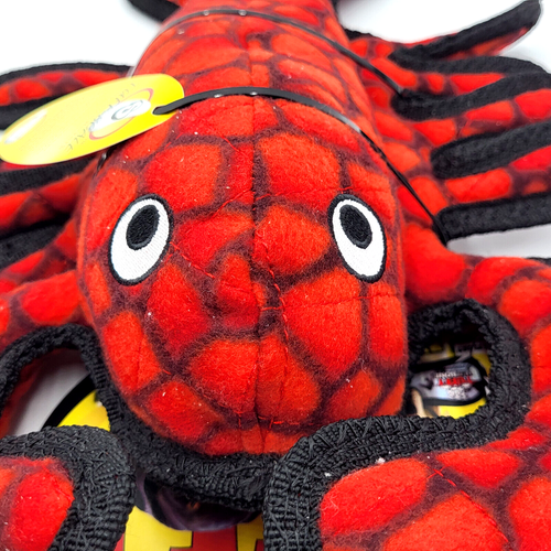 Tuffy Ocean Lobster Squeaky Soft Durable Floating Tug & Shake Dog Toy 14" - Picture 2 of 16