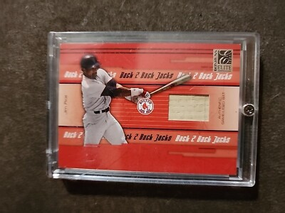2005 Donruss Elite Back 2 Back Jacks  121/125 Jim Rice #BBJ-16 HOF