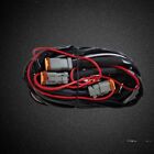 <!--F#f_0-->Plug and Play Wiring Harness Kit Loom with 3 Plugs ON/OFF Switch 12V Relay<!--F/-->