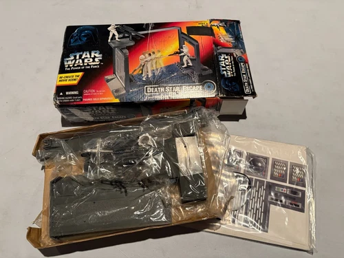 VINTAGE 1996 STAR WARS POTF Death Star Escape Playset Sealed Contents Unused