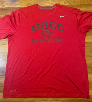 Bunker Hill Community College Basketball Nike Dri Fit Shirt Sz XL Boston MA