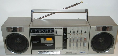 Vintage Toshiba RT-SX3 Boombox Radio 