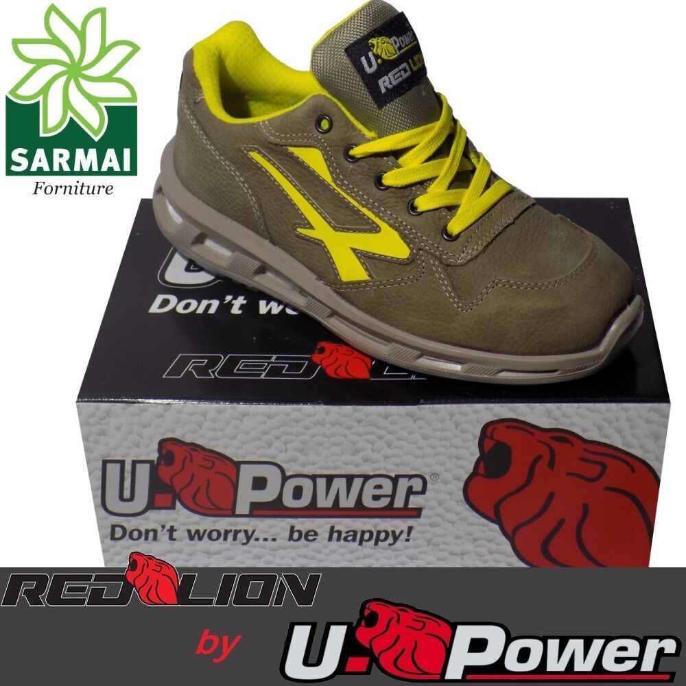 Scarpe Antinfortunistica pelle UPOWER Red Lion BRAVE S3 CI SRC U