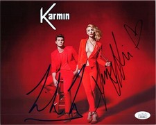 AMY HEIDEMANN & NICK NOONAN Authentic Hand-Signed 