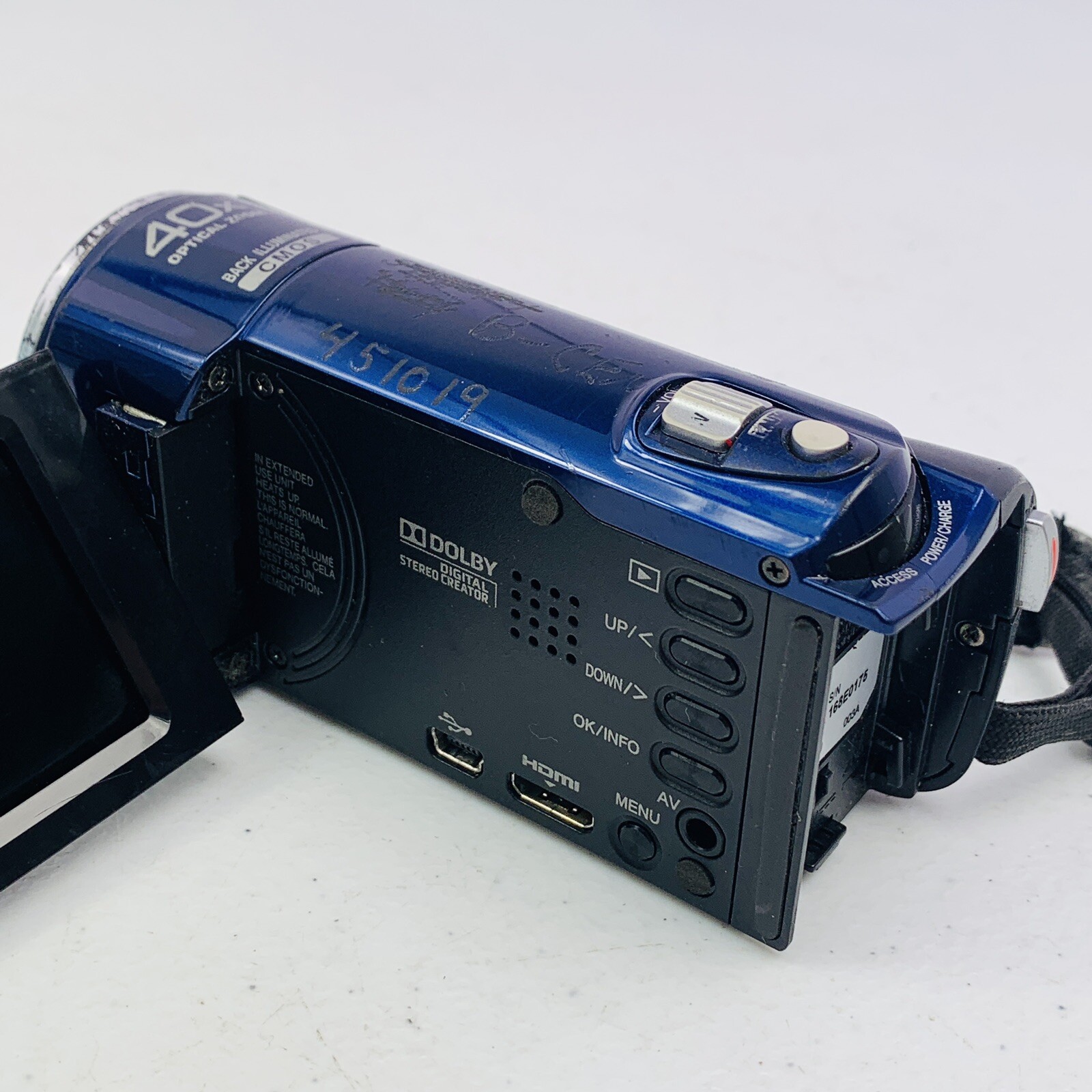 ビクター JVC デジタルムービー GZ-E100-s 中古 並品 ビクター（Victor