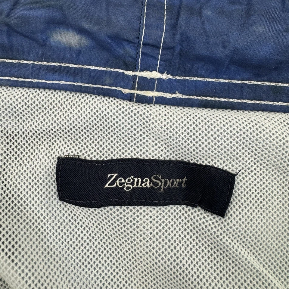 Zegna Sport Polyester Surfer AOP Wave Mens Swimtrunk Size Small - Imagem 4 de 4