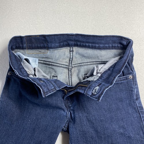 Levis 505 Regular Youth Unisex Size 10 Reg Tag Size W25" x L25" Rise 8" - Picture 13 of 19