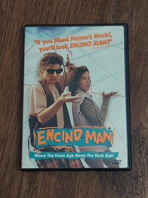 Encino Man (DVD, 1992) Sean Astin Brendan Fraser Pauly Shore 
