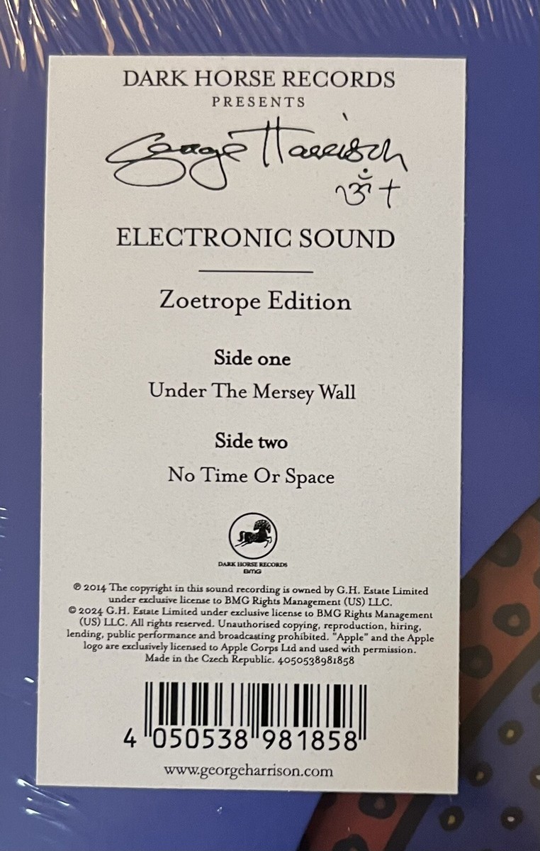 ジョージ・ハリスン RSD レコード Electronic Sound LP s-l400.jpg