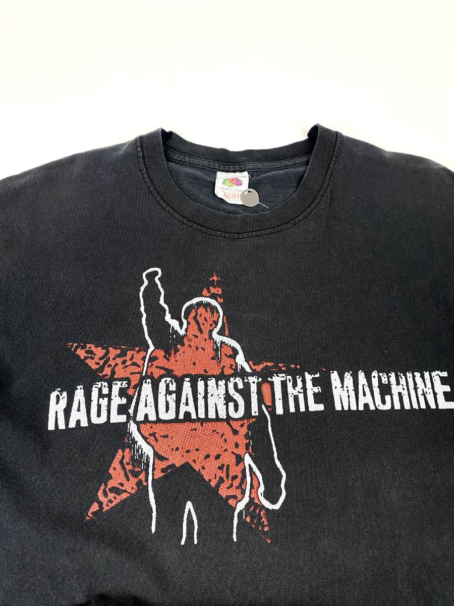 vintage 90s Rage Against The Machine t shirt star rock band vintage 90s Rage Against The Machine t shirt star rock band