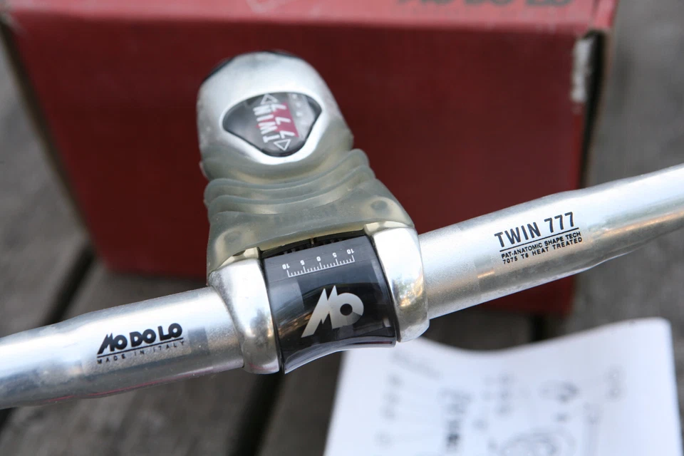 Vintage NOS NEW NIB Italian Modolo Twin 777 adjustable handlebar stem - Image 3 of 4