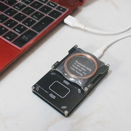 Proxmark3 MAX Kit Ausweisleser 13,56 MHz 125 kHz RFID-NFC-Kartenkopierer Typ C + - Bild 4 von 11