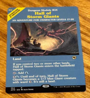 MTG Adventures in the Forgotten Realms, Hall of Storm Giants