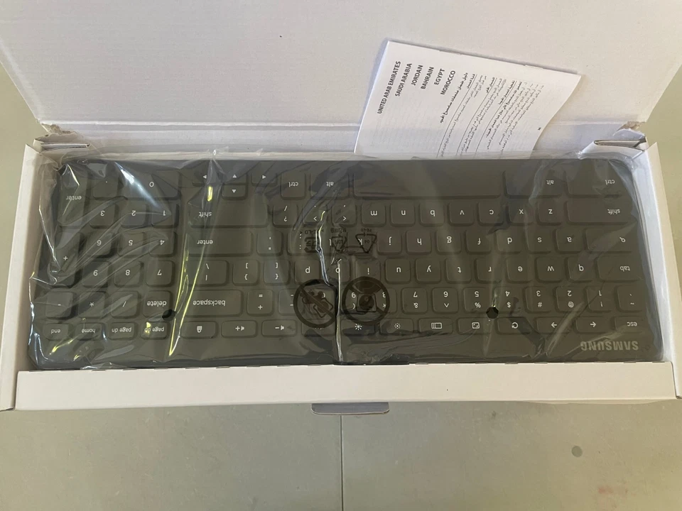 Lot 7: Samsung Keyboard AA-SK4PCUB USB Wired Keyboard for Samsung ChromeBox #3M - Image 4 of 4