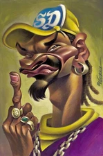 Snoop Dogg - Original Painting - Joan Vizcarra - Hand Signed