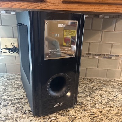 GENESIS MEDIA LABS 5.1 A/V SURROUND SOUND RECIEVER G-6030 DIGITAL