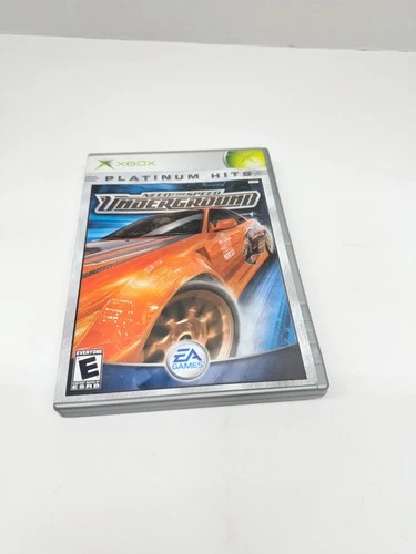 Need For Speed: Underground (Microsoft Xbox, 2003) Complete w/ Manual Original
