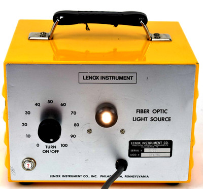 Lenox Instrument 6127-2 Fiber Optic Illuminator Light Source - BORESCOPE / RVI