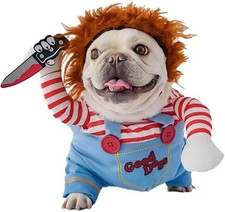 Pet Deadly Dog Costume, Cute Cosplay Halloween Small, Multicolor