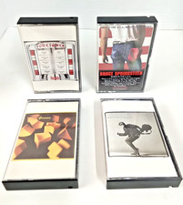 Lot of 4 Rock Cassettes- Springsteen, Bryan Adams, Genesis, Foreigner VG 