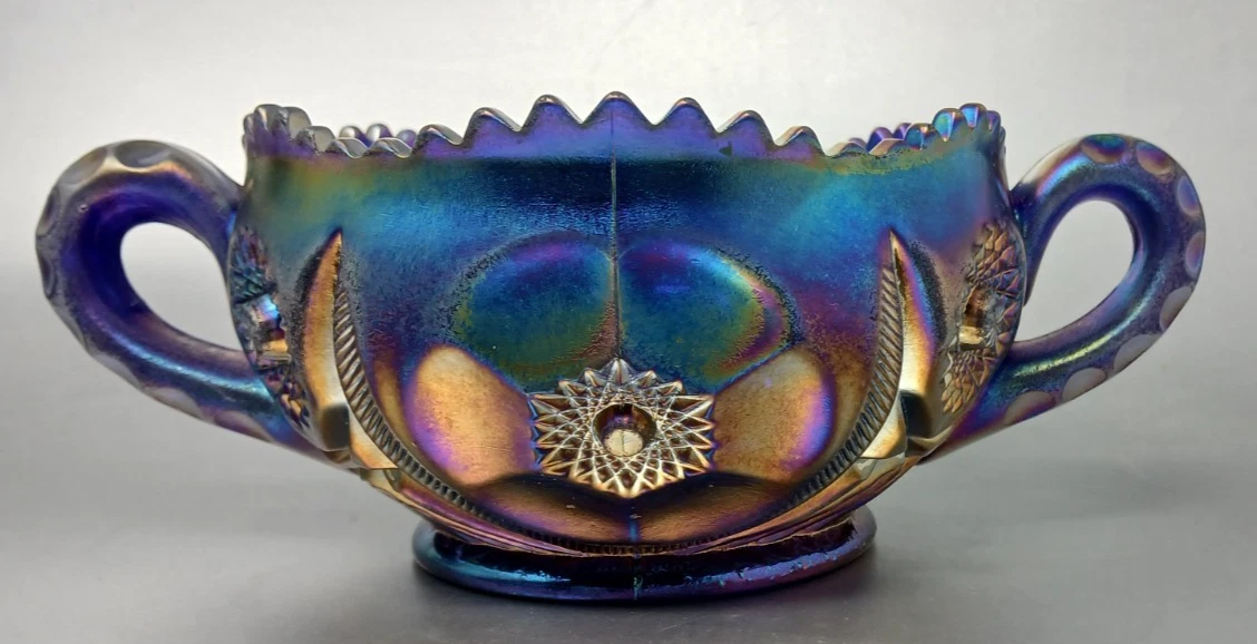 fenton carnival glass candy dish products for sale | eBay