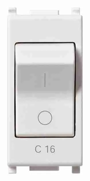 Vimar 14405.16 Magnetotermico Plana 1P+N C16 16A Bianco Offerta