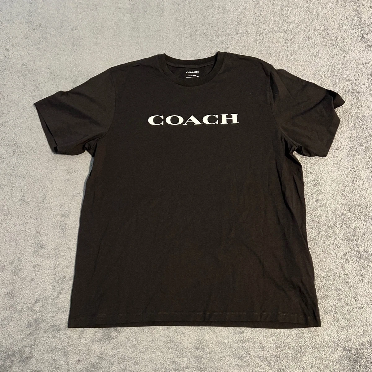 Coach Cotton T-Shirts for Men for sale | eBay