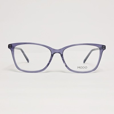 MODO 6544 Women's Handmade Oval Glasses in Purple Crystal | 55mm