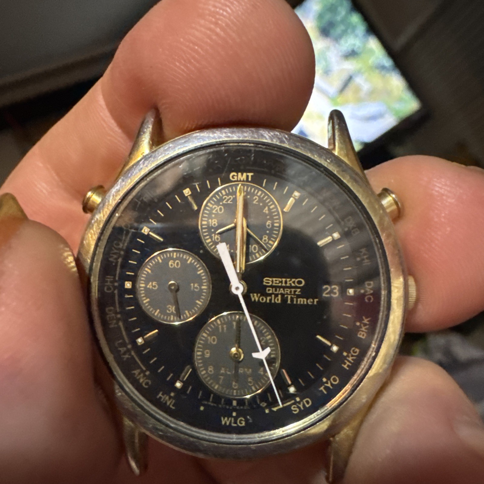Wristwatch seiko World Timer - image 1