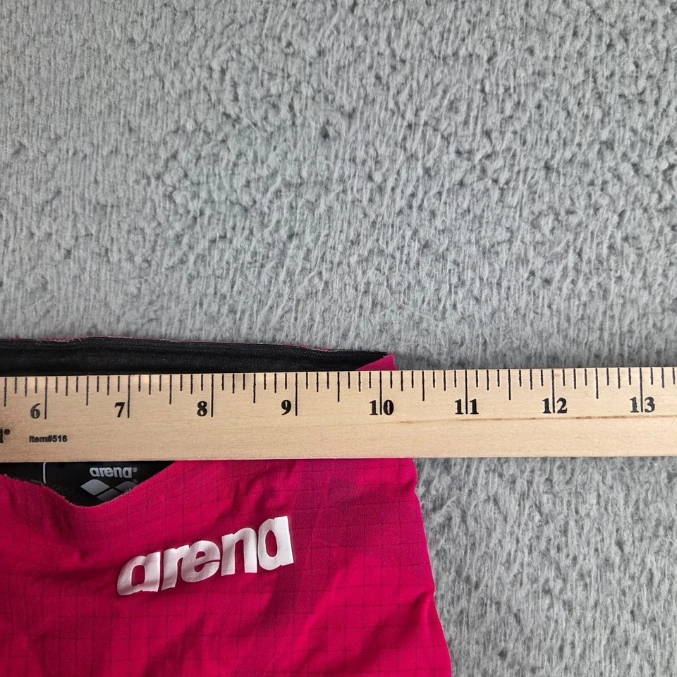 Arena Powerskin Carbon Pro Mark 2 Jammer Sz 26 Bright Red - NEW - Image 3 of 4