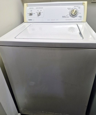 #ad Kenmore 80 Series Electric Washer amp; Dryer Set White Top Front Load $200.00