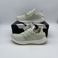 NEW Adidas women Cloudfoam Pure Shoes Linen Green Sz 6.5