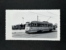 PCC Streetcar #2505 - PTC Philadelphia Transportation Co - Vtg Railroad Photo