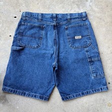 Wrangler Carpenter Shorts - Vintage Y2K Baggy Jorts Men's 38