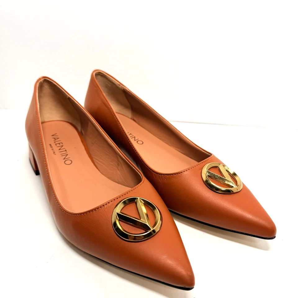 Zapatos de salón Valentino by Mario Valentino VLogo Perla tacón bloque para mujer talla 8 Italia” Foto 2 de 4