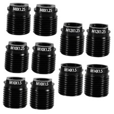 CANIPHA 10Pcs Gear Shift Knob Adapter Kit, Universal Aluminum Alloy M10x1.25