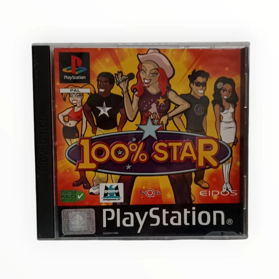 100% Star – PlayStation 1 (PS1) - Photo 1/3
