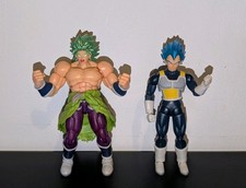 Dragon Ball Z Vegeta & Broly action figures - Super Saiyan God Evolve DBZ SUPER