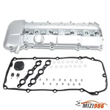 F�r BMW E39 E46 E53 525i 325i X5 Z3 M52 ALUMINIUM Ventildeckel mit Dichtung