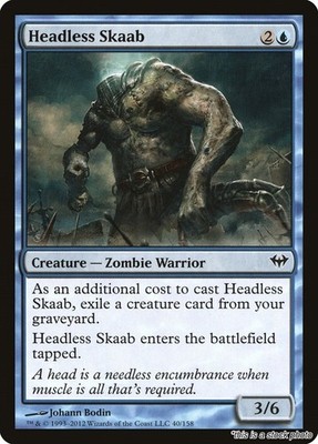 Headless Skaab MTG Dark Ascension Common NM Pck Fresh