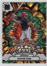 2025 Panini Donruss Bomb Squad Green Xplosion 11/25 Seaver King #11 b4d
