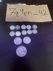 $2 Face Value 90% Silver Mixed Coin Lot Mercury Dimes Liberty Quarter Below Melt