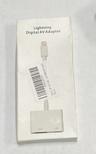 Apple MFi Certified Lightning to HDMI Digital AV Adapter 1080P HD Video HDMI