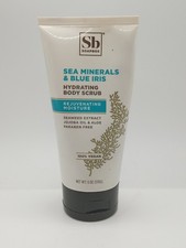 Soapbox SEA MINERALS & BLUE IRIS Hydrating Body Scrub 6oz