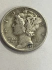 1939-D Mercury dime, 90% silver, Fine Cond., By REEDERSONG